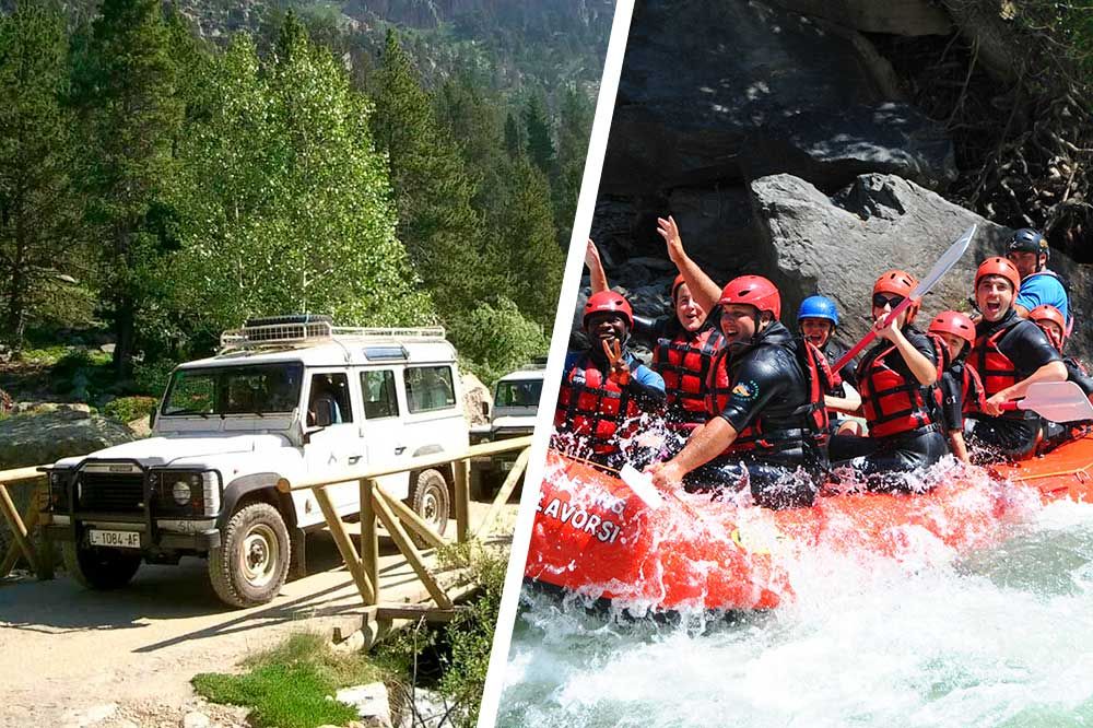 ¡Aventura en el Pirineo Catalán! Descubrelo con 4X4 o Rafting ⛰ | Lleida