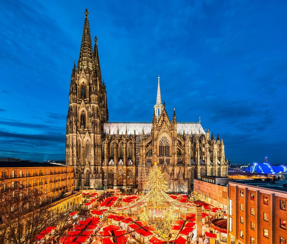 Mercado de Natal de Colónia! Voo + Hotel bem localizado
