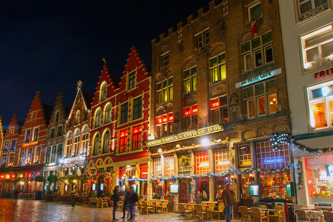 ⭐🎄 Mercados de Natal: Bruges, Bruxelas, Gante e Lovaina: Voos + Hotel + Autocarro