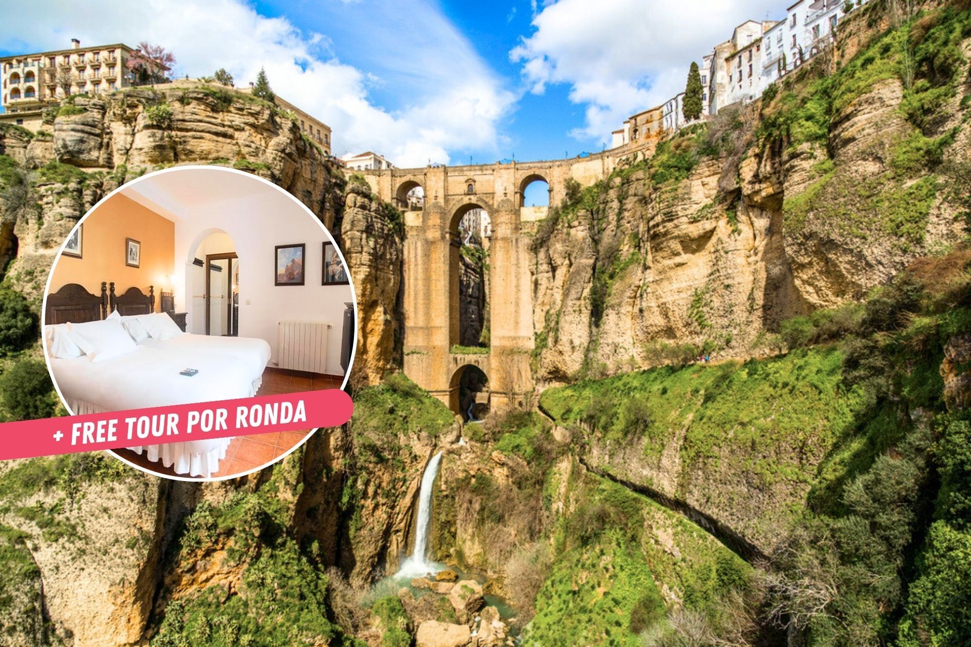 🕌¡UN PALACIO EN EL CENTRO DE RONDA!🤍🏘️ Hotel 4⭐ + Free Tour por esta fantástica ciudad malagueña incluido con la estancia 🕌¡UN PALACIO EN EL CENTRO DE RONDA!🤍🏘️ Hotel 4⭐ + Free Tour por esta fantástica ciudad malagueña incluido con la estancia
