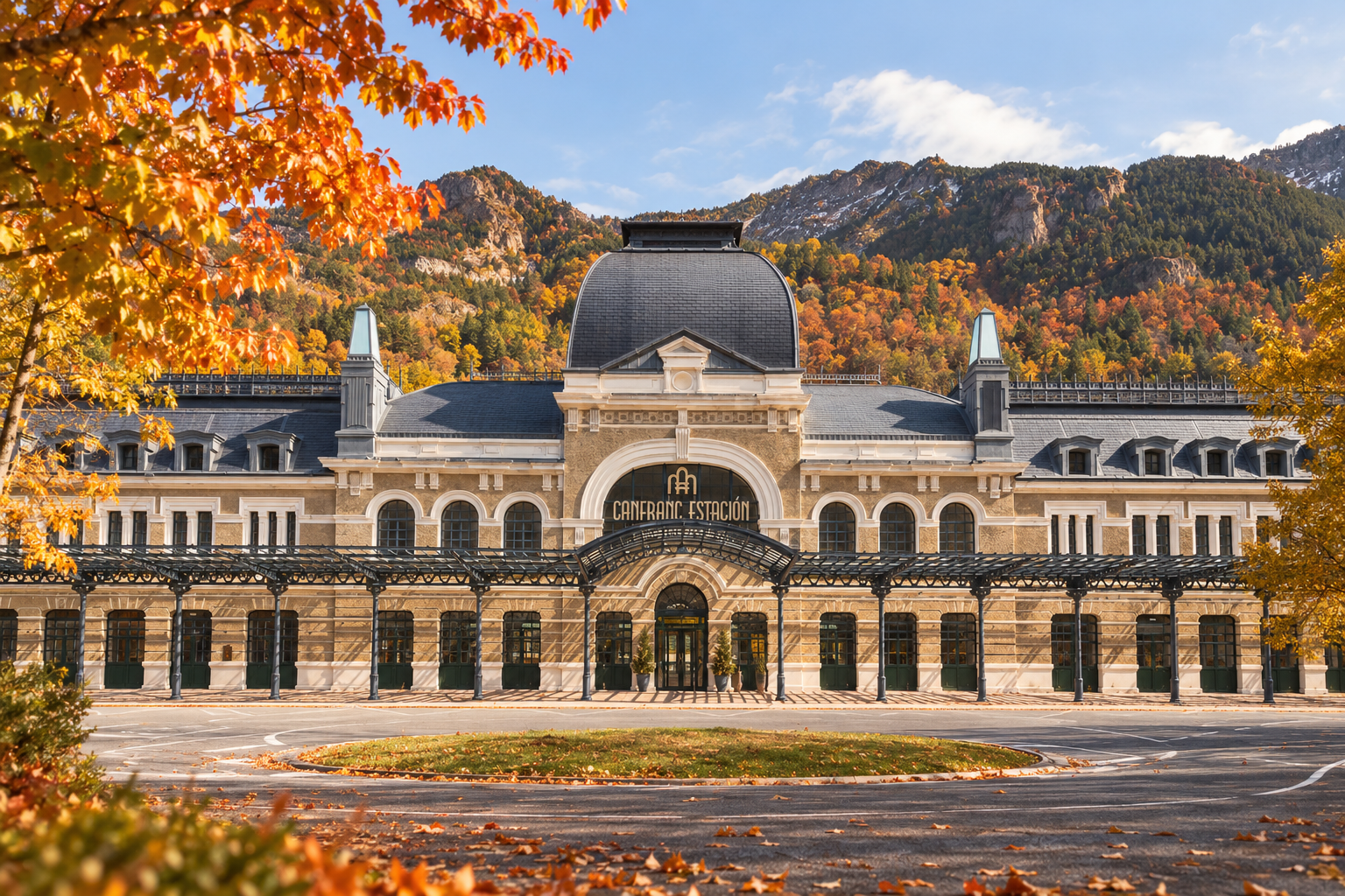 🍁🚂CANFRANC Y SU ESTACIÓN ¡UNO DE LOS PLANAZOS DE OTOÑO!🏔️👨👩👧👦Apartamentos de hasta 6 personas + Visita Guiada por la Estación tren | Huesca 🍁🚂CANFRANC Y SU ESTACIÓN ¡UNO DE LOS PLANAZOS DE OTOÑO!🏔️👨👩👧👦Apartamentos de hasta 6 personas + Visita Guiada por la Estación tren | Huesca