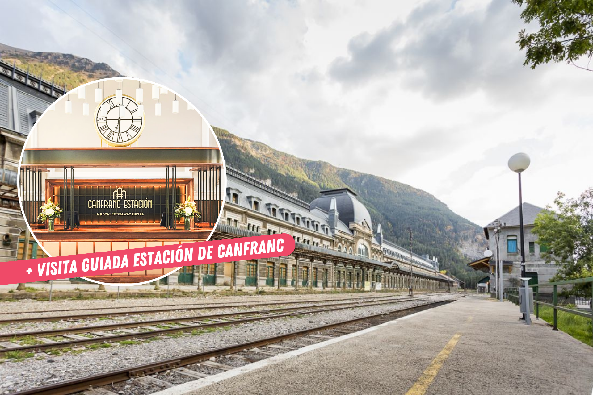 🍁 MEJOR PLAN DE NOVIEMBRE: CANFRANC🚂 Visita una de las estaciones más bonitas e históricas de España + Estancia en apartamentos | Huesca 🍁 MEJOR PLAN DE NOVIEMBRE: CANFRANC🚂 Visita una de las estaciones más bonitas e históricas de España + Estancia en apartamentos | Huesca