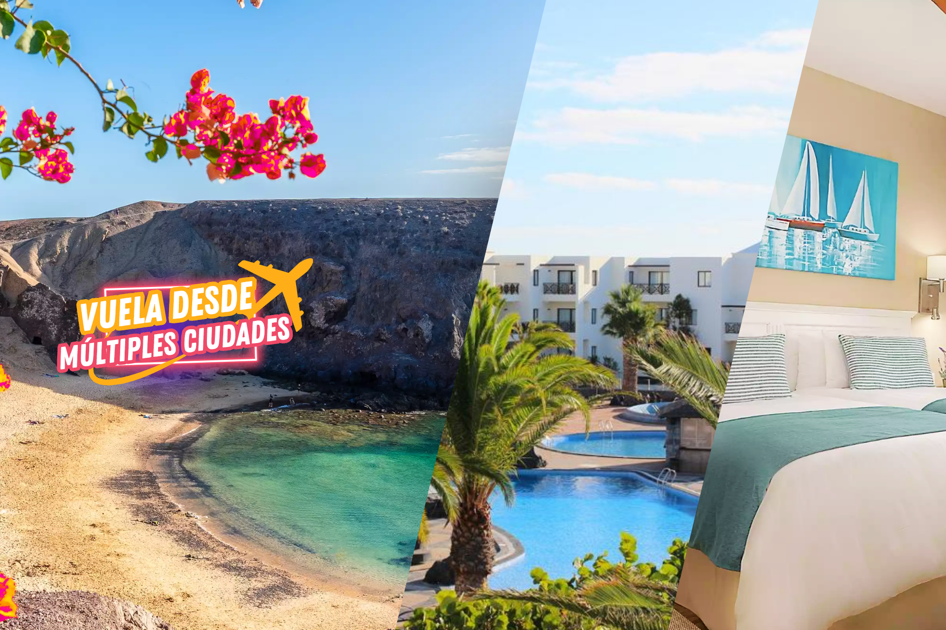 ✈️¡VERANO 2026 EN LANZAROTE! 🌋Disfruta de Media pensión en un Hotel 4⭐, alojándote en una Junior Suite con vistas al jardín 🌺Salidas mayo-sept.