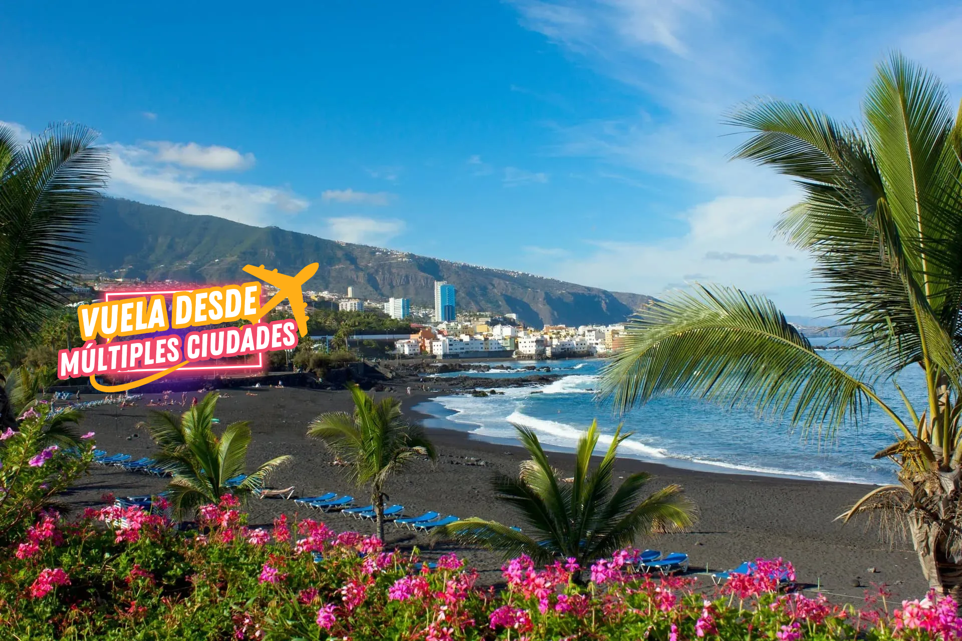 🌄TENERIFE SIEMPRE ES UN ACIERTO 🗾✈️ Vuelos directos + 5 o 7 noches en Hotel 4* con Media Pensión 🏨 Puerto de la Cruz | Niños -50% 👧🏽