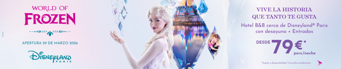 Hotel B&B cerca de Disneyland® Paris con desayuno + Entradas