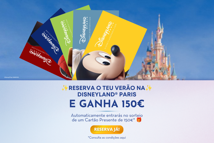 Disneyland Sorteo Tarjeta 150€ PT