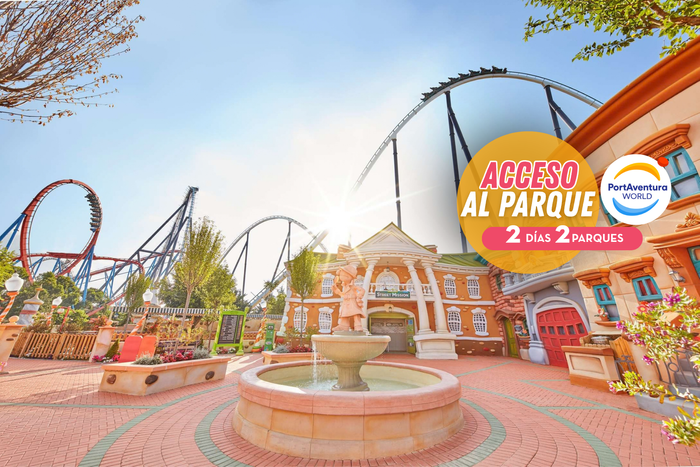 🎢🎡PORTAVENTURA EN EL PUENTE DE DICIEMBRE ¡PLANAZO!🌊👨‍👩‍👧‍👦  2 o 3 noches en Hotel 4★ con desayuno + Entrada de 2 días 2 parques | Salou
