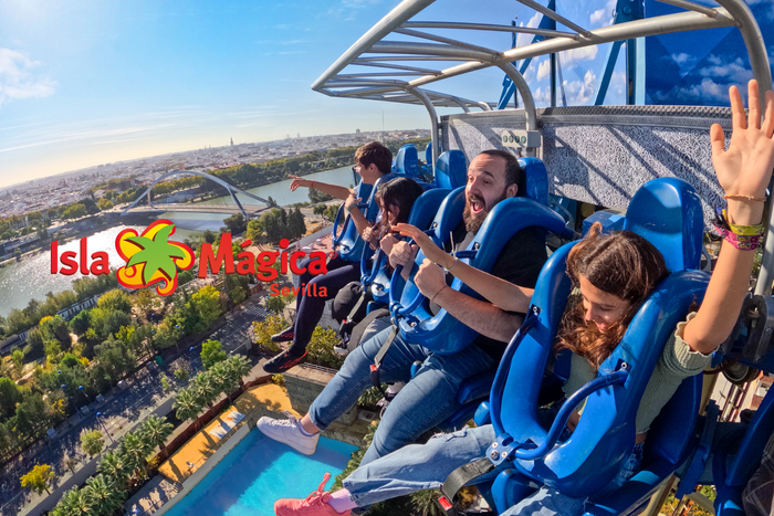 🎢 Hotel 4* com Pequeno-Almoço Incluído + Bilhetes para a Isla Mágica. Diversão e Aventura em um só lugar! | Sevilha
