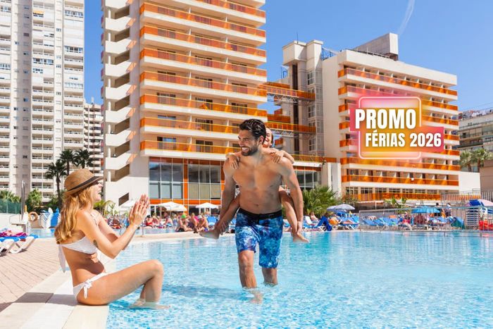 🩴 Relax, Spa e Diversão perto da Praia! Hotel 4* com piscinas perfeito para dias de calor | Benidorm