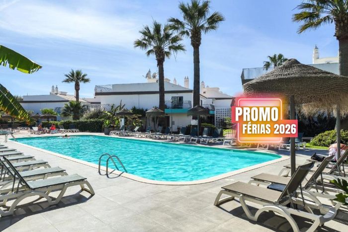 ☀️ Férias em Aparthotel localizado no coração dos Salgados | Albufeira