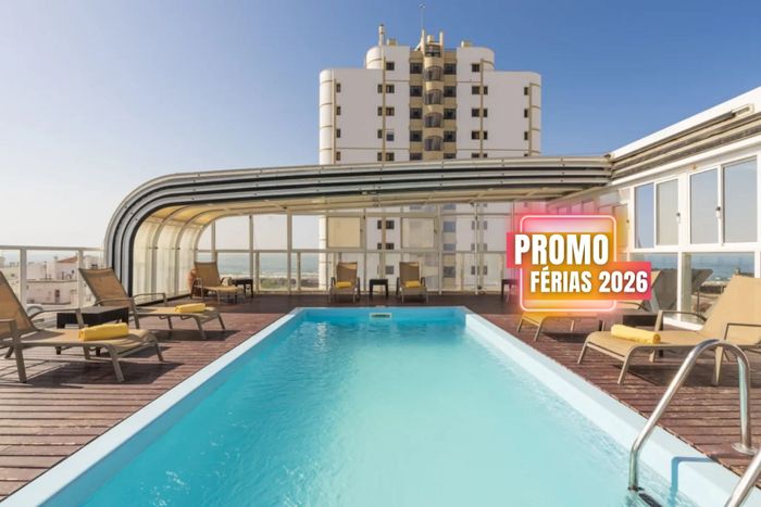☀️ Férias inesquecíveis em Hotel com piscina a 300 metros da Praia | Monte Gordo