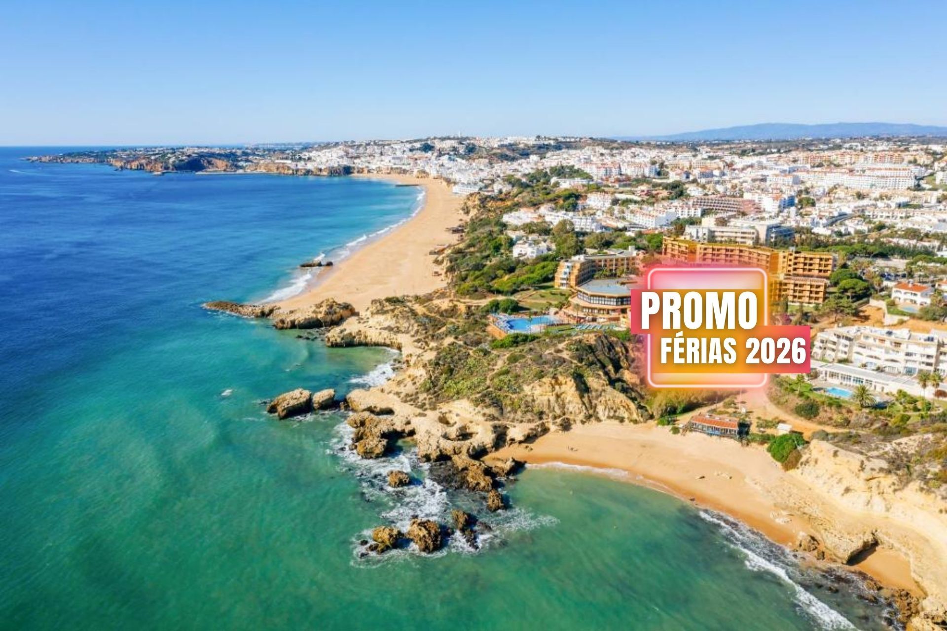✨ Fabuloso Resort com vistas fantásticas para a Praia | Albufeira