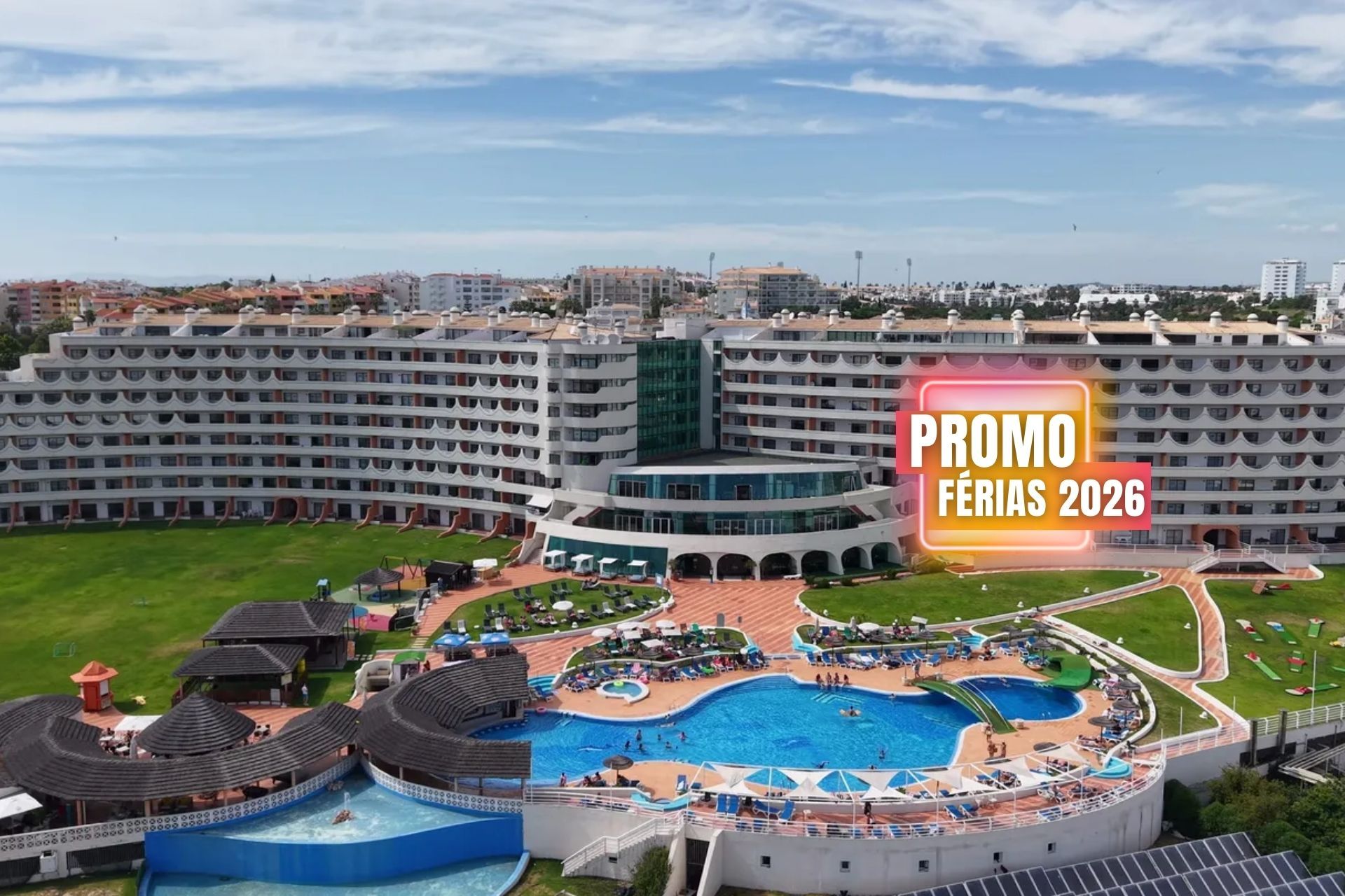 ⭐ Verão é no Algarve! Aparthotel 4* com piscina e opção de Tudo Incluído | Albufeira