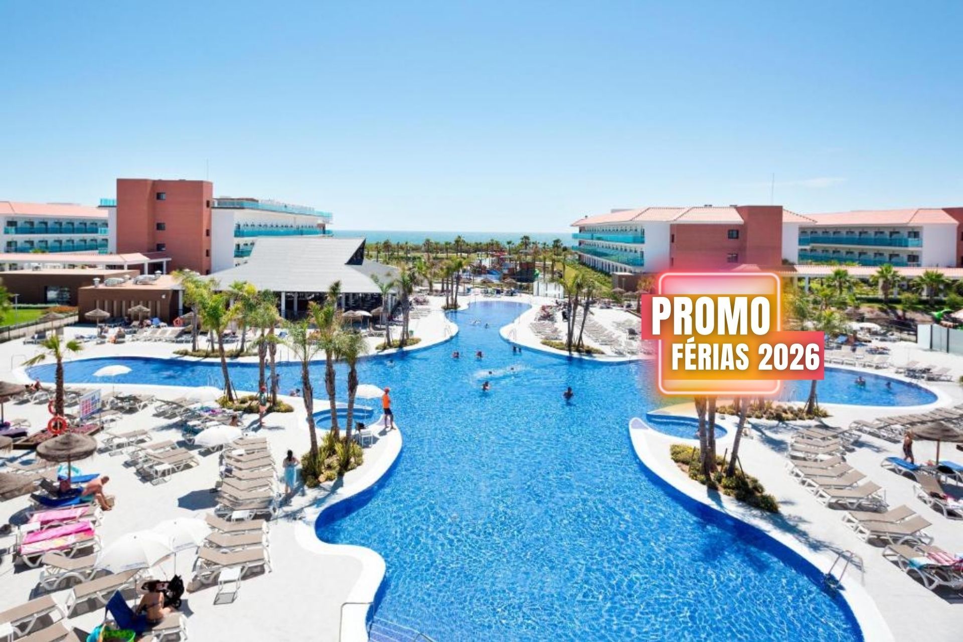 ⭐ Resort 4* de Verão com Piscinas no Sul de Espanha, ideal para viajar com crianças | Costa Ballena