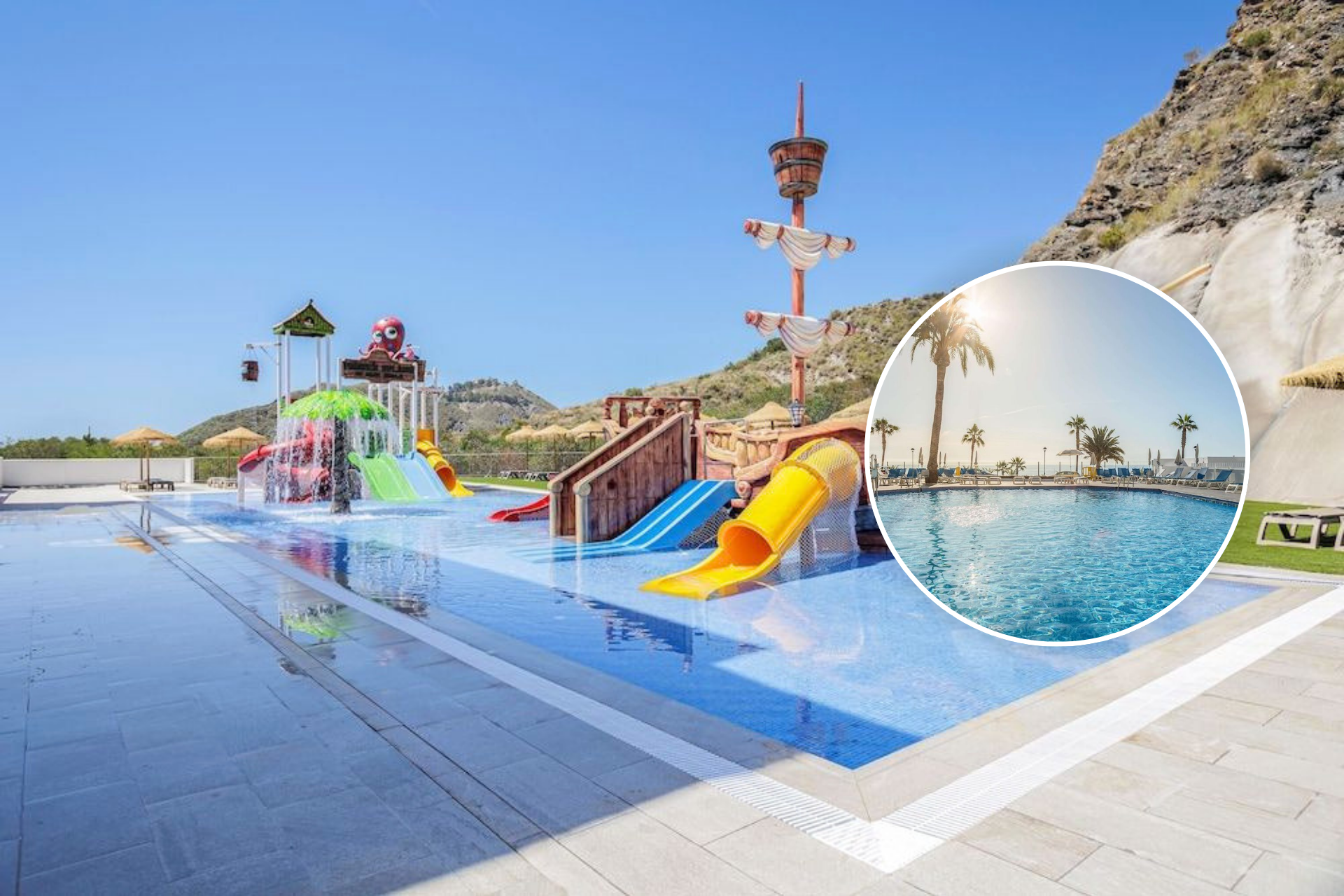 🌊 ¡MOJÁCAR FRENTE A LA PLAYA!🏖️👨👩👧👦 Alójate desde 3 noches en un Hotel 4⭐ con Vistas al mar, Toboganes infantiles y Animación | Almería 🌊 ¡MOJÁCAR FRENTE A LA PLAYA!🏖️👨👩👧👦 Alójate desde 3 noches en un Hotel 4⭐ con Vistas al mar, Toboganes infantiles y Animación | Almería