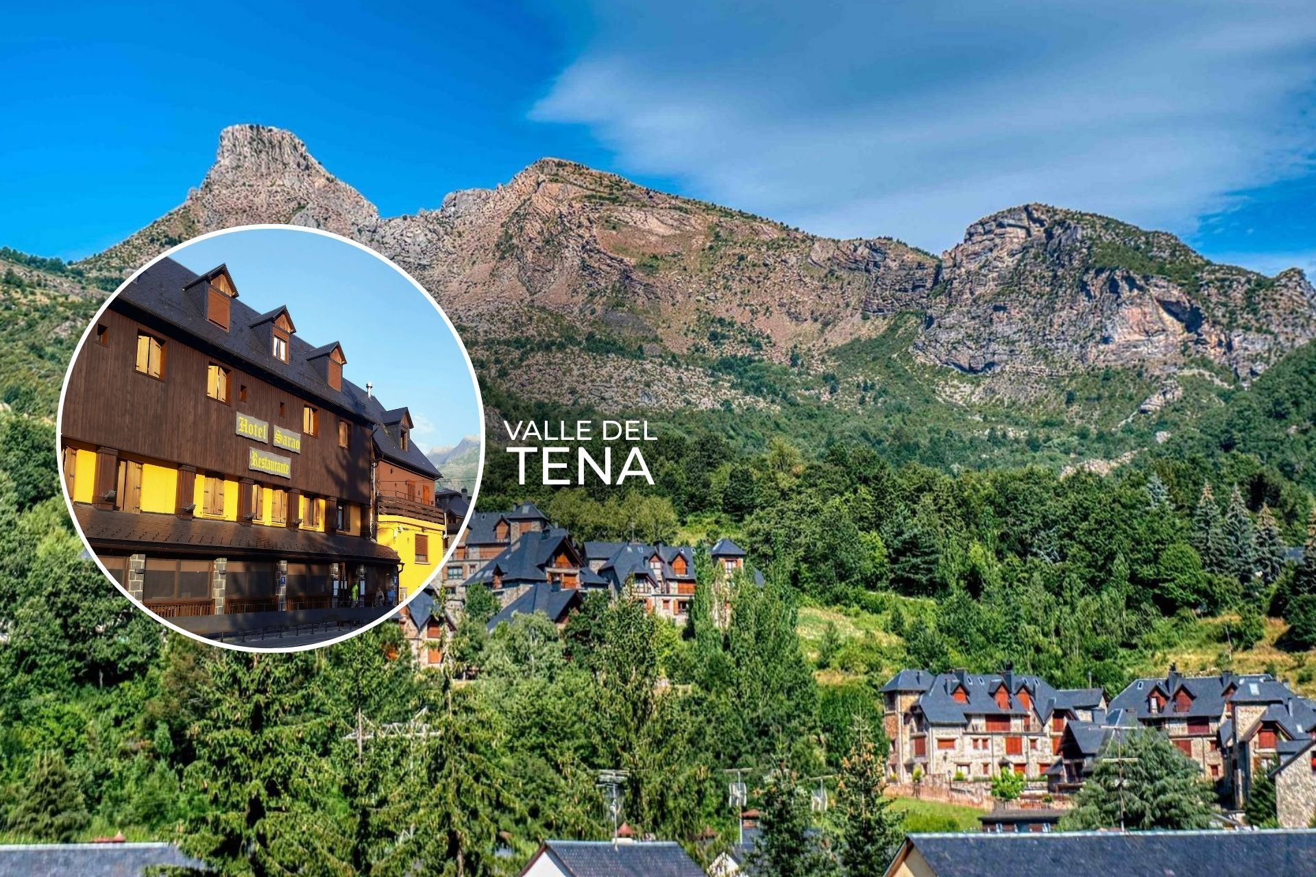 🌲💑¡TU Y TU PAREJA A DESCONECTAR EN EL PIRINEO ARAGONÉS!💚🏔️Desde 2 noches: Hotel con desayuno en pleno Valle del Tena en el municipio de Escarrilla