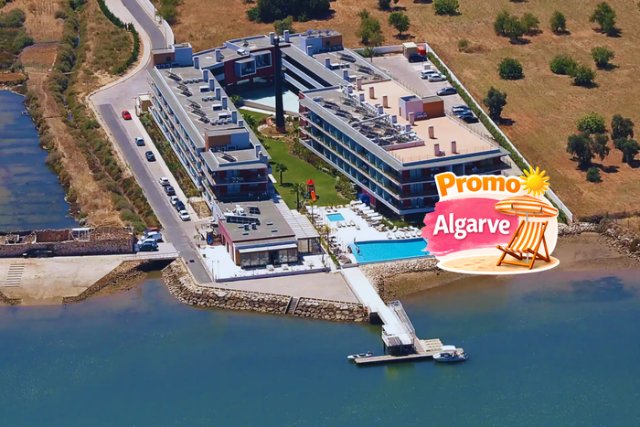 🌞 Espetacular Hotel 4* Spa com Piscina Infinita e Vista Rio | Ferragudo