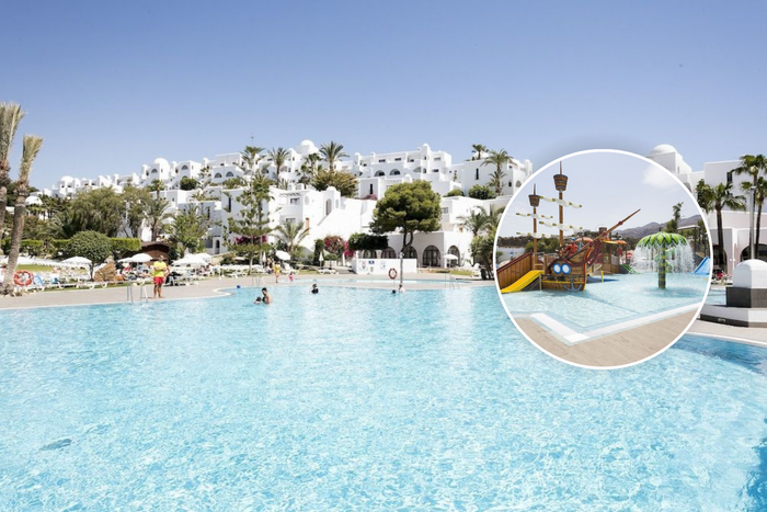 ✨¡MÓJACAR FRENTE AL MAR! 👨🏻‍👩🏼‍👧🏻‍👦🏼Estancia desde 2 noches en Apartahotel 3* con Desayuno y con toboganes infantiles📍Almería