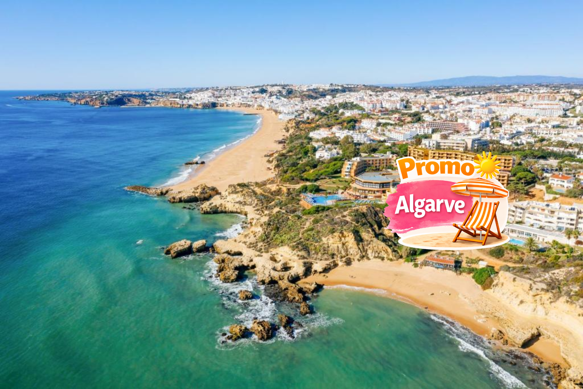 ✨ Fabuloso Resort com vistas fantásticas para a Praia | Albufeira