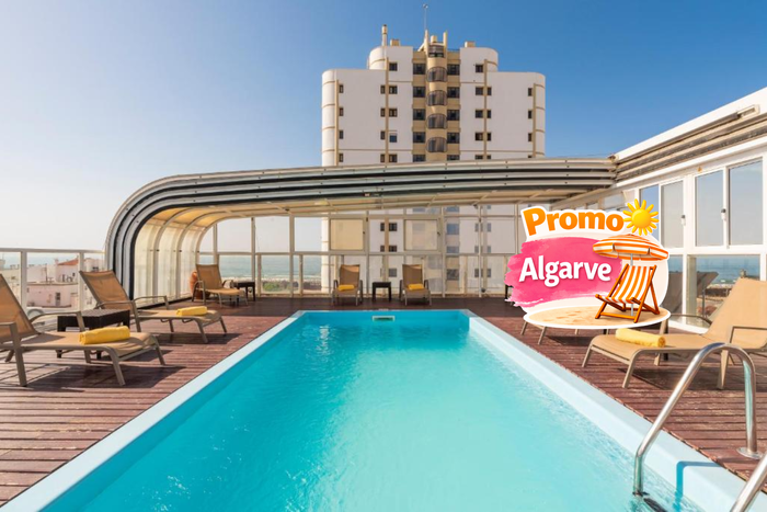 ☀️ Férias inesquecíveis em Hotel com piscina a 300 metros da Praia  | Monte Gordo 
