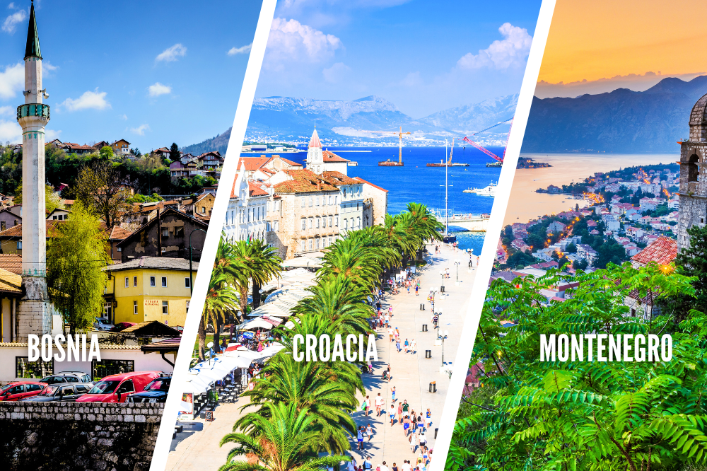 🏞️ CIRCUITO POR LOS BALCANES: Montenegro, Croacia y Bosnia✈️Vuelos directos  desde Madrid + 7 noches con  desayuno  + Hoteles de 3 o 4* + Visitas