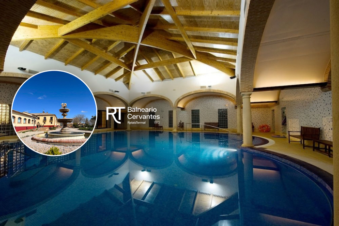 🫧🌿BALNERARIO DE CERVANTES ¡EN UN LUGAR DE LA MANCHA DONDE REINA EL RELAX! ♨️🏇🏼Hotel 4★ con desayuno + Acceso diario a circuito SPA  | Ciudad Real
