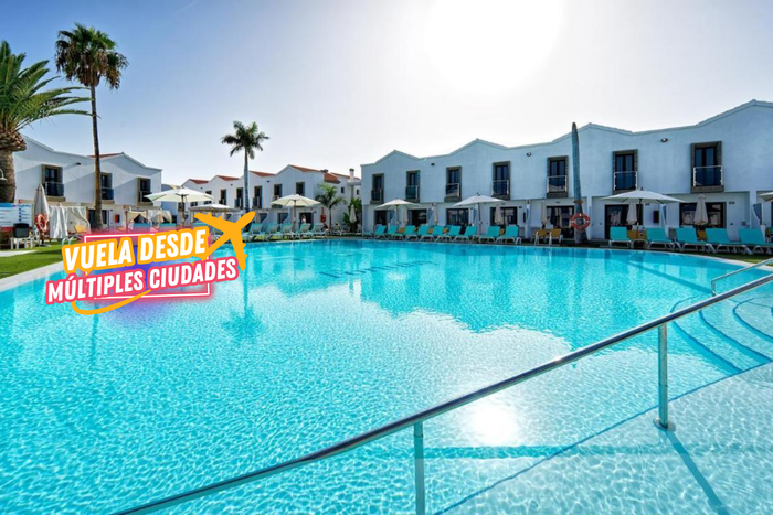 🌵¡UN OASIS DE PAZ  Y RELAX EN GRAN CANARIA! ✈️Desde 4 noches: Vuelos  + Bungalow en un exclusivo resort Adults Only cerca de la playa | Maspalomas