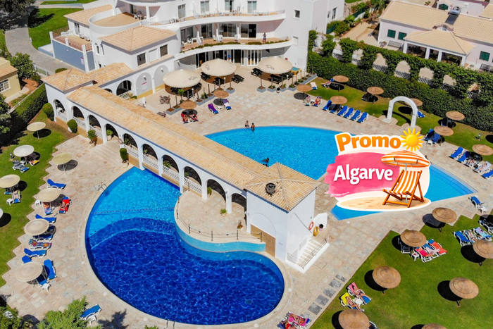 ☀️ Fantástico Aparthotel com piscinas e Opção de Tudo Incluído | Portimão