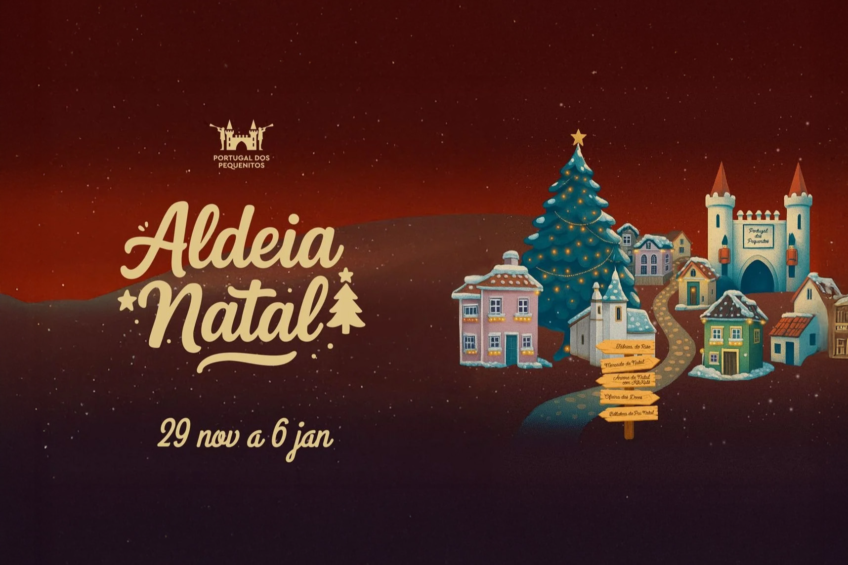 🎅 Escapadinha Especial de Natal ao Portugal dos Pequenitos | Coimbra