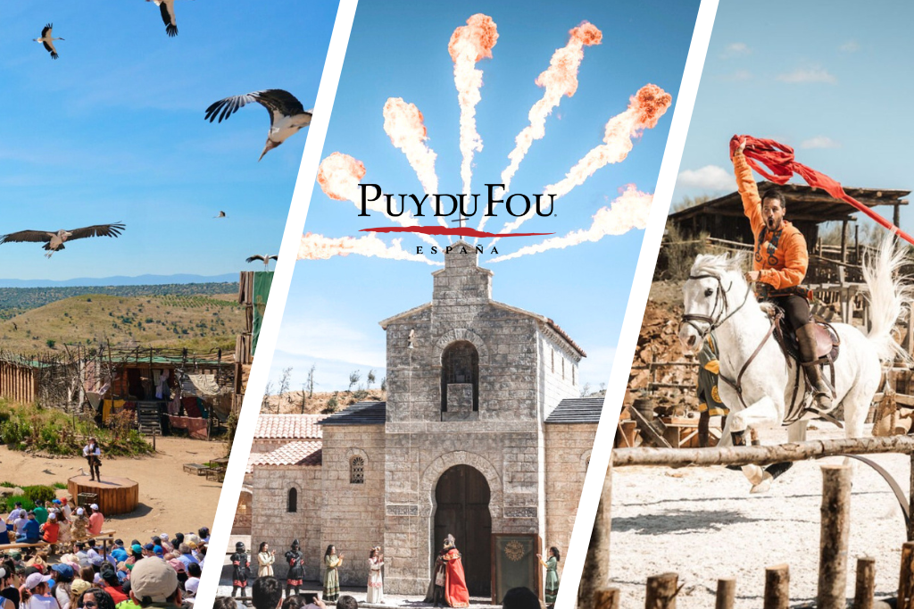  🦅 ¡ESTE VERANO VIVE LA AVENTURA EN PUY DU FOU ESPAÑA! 🏯 Hotel 4★ con desayuno y piscina + Entradas al parque📍A solo 15 minutos del parque