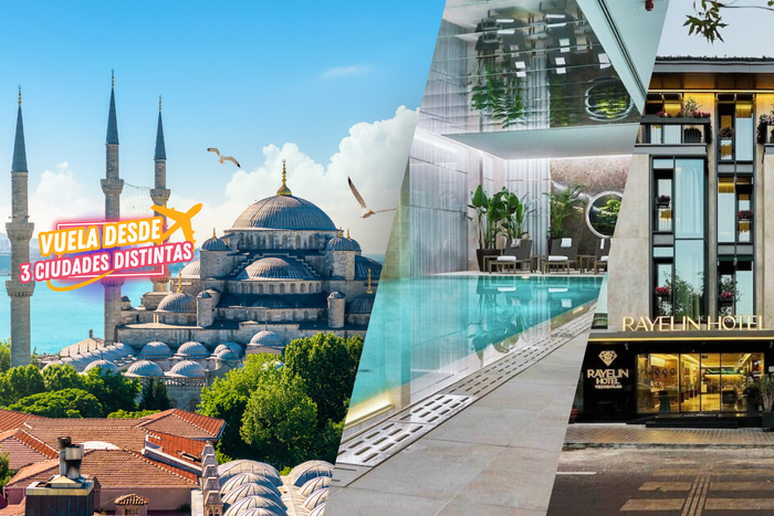 ✈️VUELA A ESTAMBUL🕌 ¡Un puente entre dos continentes! 🌉Hotel 4⭐con desayuno y SPA en pleno centro histórico | Turquía