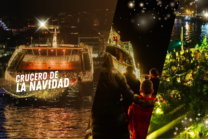 🎄🌊¡NAVIDAD SOBRE EL MAR EN VIGO🚢🌠 Una estancia Low Cost con desayuno + Paseo en el Barco de la Navidad por la Ría de Vigo | Galicia