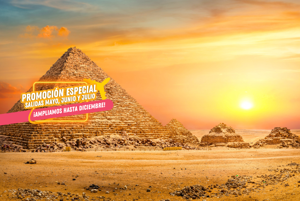 🔥PROMO ESPECIAL🔥🐪8 DÍAS Y 7 NOCHES POR EGIPTO🏜️✈️ Vuelos + Crucero por el Nilo y + Cairo con visitas incluidas | 📅¡Ampliamos hasta diciembre!