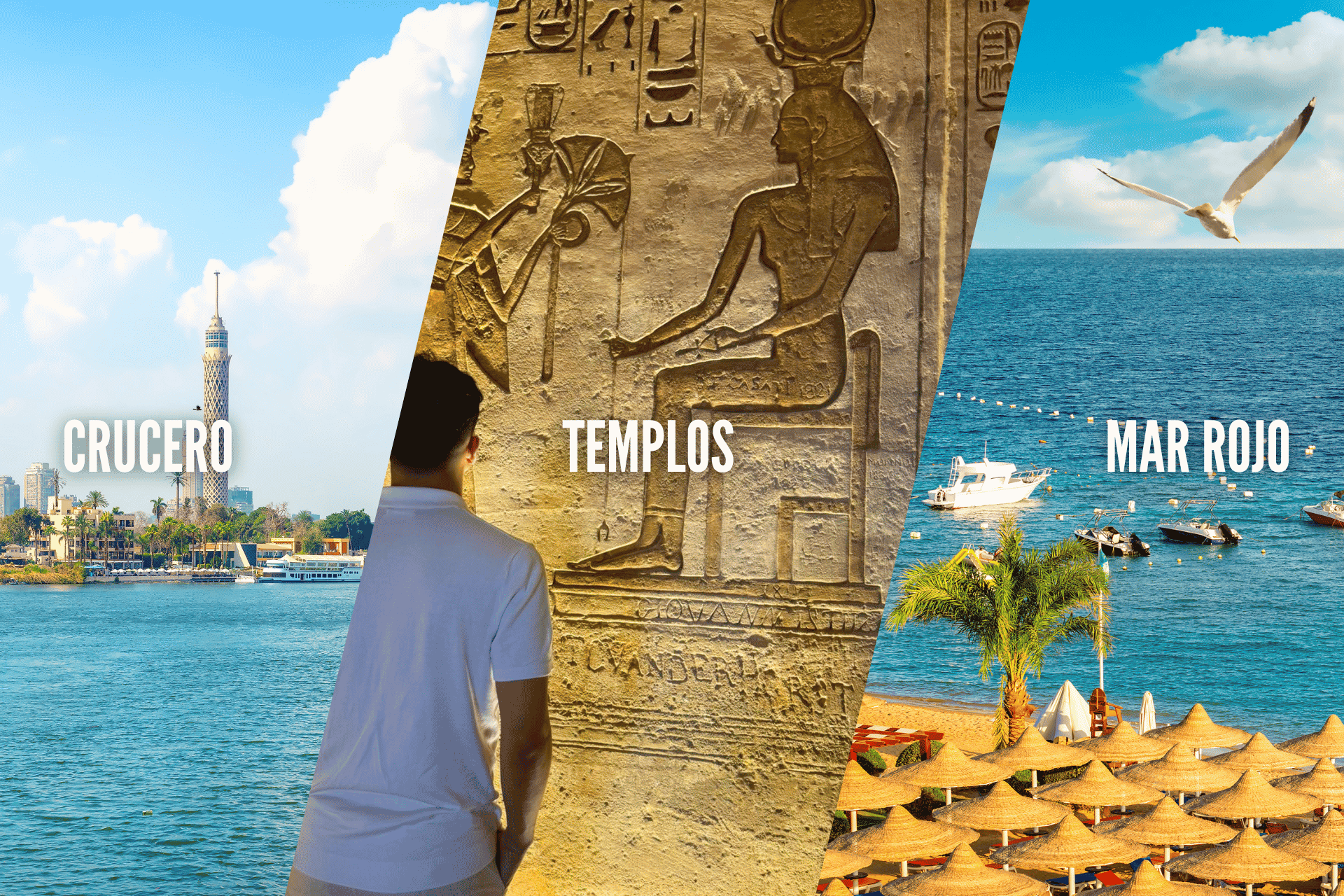  🐪CRUCERO POR EL NILO, PLAYAS DEL MAR ROJO Y EL CAIRO  🌅✈️  Vuelos DIRECTOS + 7 noches de circuito + Visitas con opción de Abu Simbel