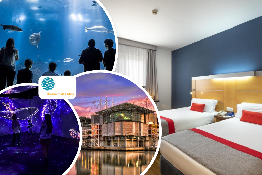 Descubra o Oceanário de Lisboa! Hotel 3* em Oeiras e Bilhetes
