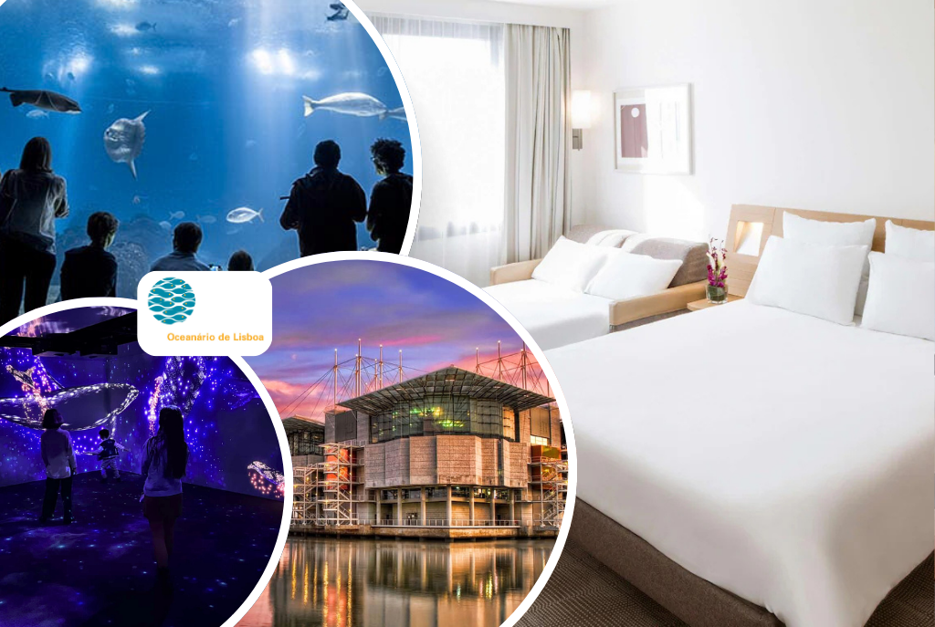 🐠 Conheça em família o Oceanário de Lisboa! Hotel 4* bem localizado e bilhetes incluídos | Lisboa