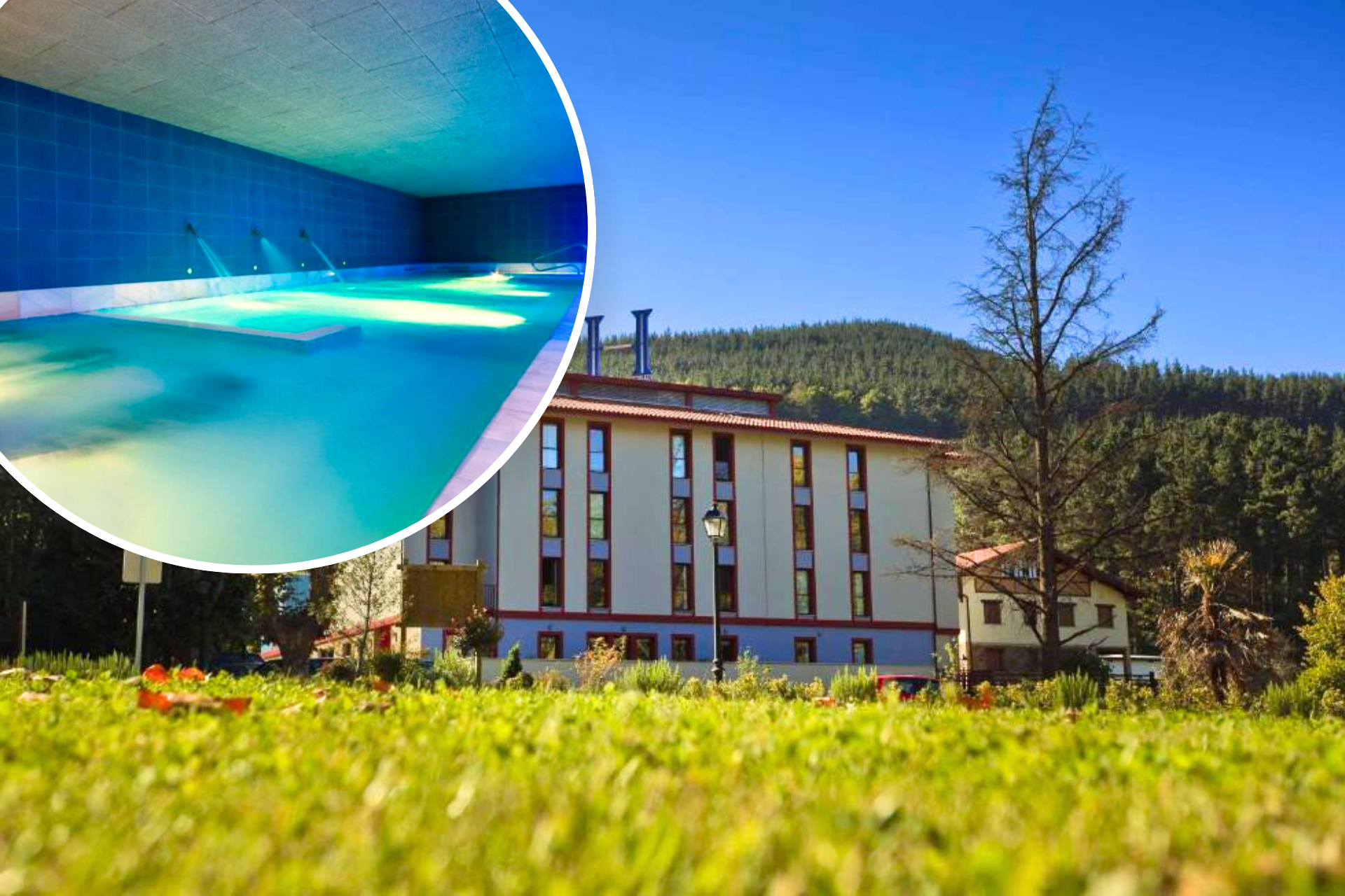 🌄¡DESCONECTA EN PLENA NATURALEZA!🫧🍃Hotel 3* a 30 min de Bilbao con CIRCUITO TERMAL y desayuno | País Vasco