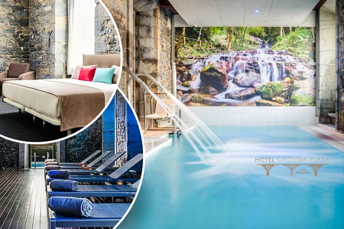 ♒¡TU REFUGIO DE BIENESTAR EN EL PÁIS VASCO!🌄💑Desde 2 noches: Hotel 4⭐ con desayuno  + 1 circuito termal de 60 min | Orduña