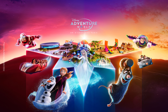 🏰 DISNEYLAND PARIS💫¡Descubre el nuevo mundo de Disney Adventure World en 2026! 💙 Hotel cercano con desayuno, entradas y transporte incluidos