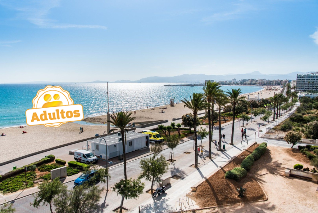 🚢¡UN OTOÑO 4⭐ EN MALLORCA CON MEDIA PENSIÓN! 🏝️Desde 3 noches: Ferry con tu coche + Hotel  a 10 min a pie de la playa |  El Arenal