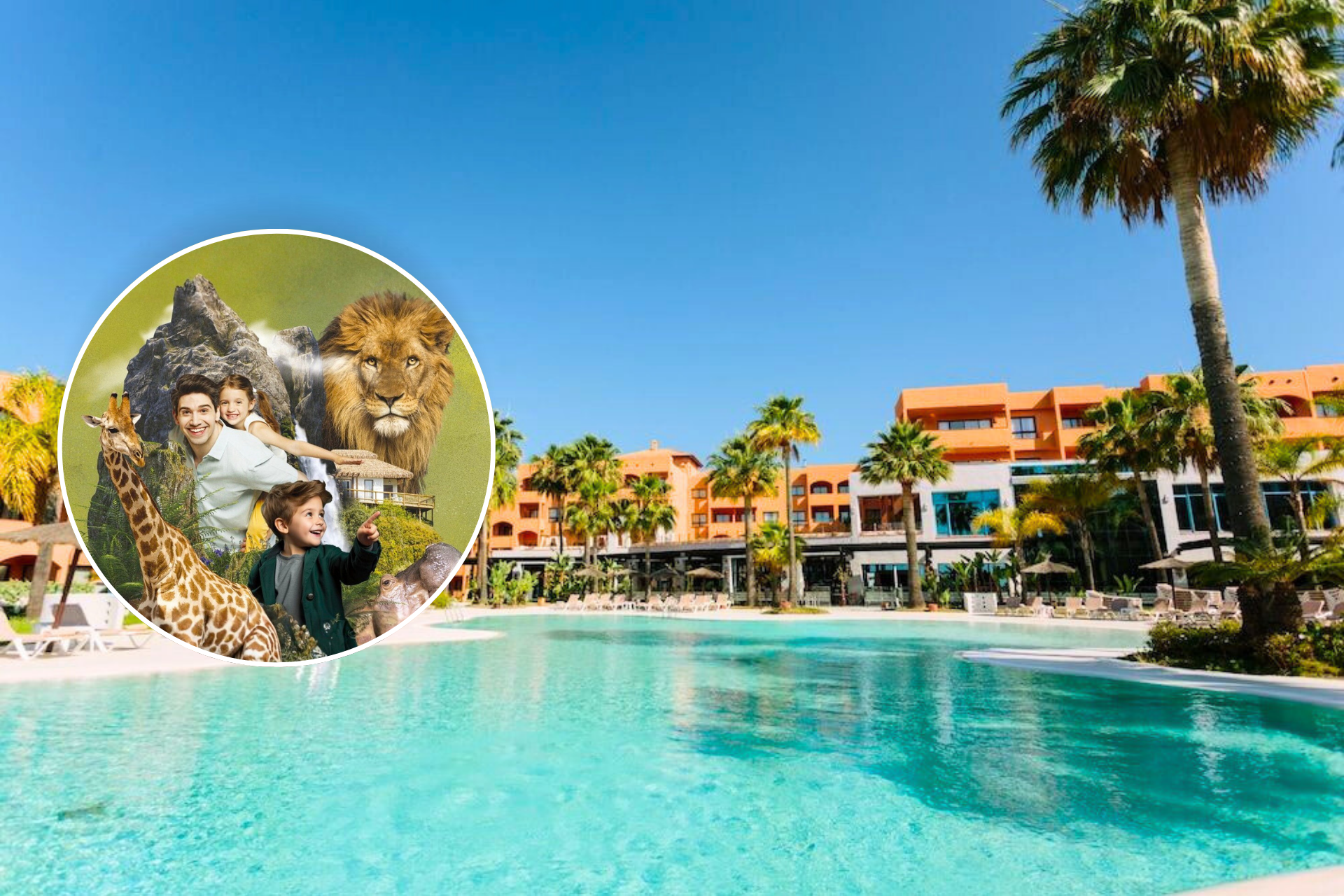 🦁👨‍👩‍👧‍👦¡EL MUNDO ANIMAL EN LA COSTA DEL SOL!🏖️☀️Desde 2 noches: Hotel 4⭐+ Entradas a Selwo Aventura, a menos de 15 min 🚗 del hotel | Estepona