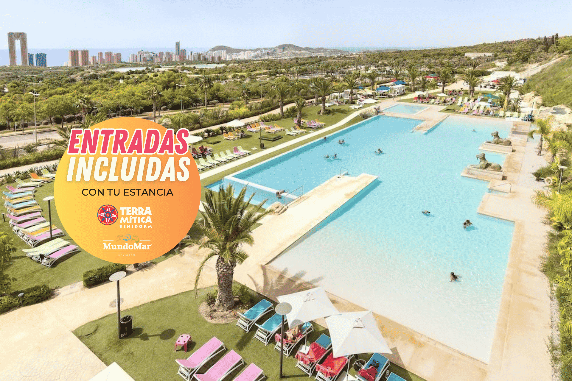 🎢¡BENIDORM 4★ CON Acceso ilimitado  a TERRAMÍTICA Y MUNDOMAR + Estancia en un fantástico resort 4★ dentro de Terra Mítica | Alicante