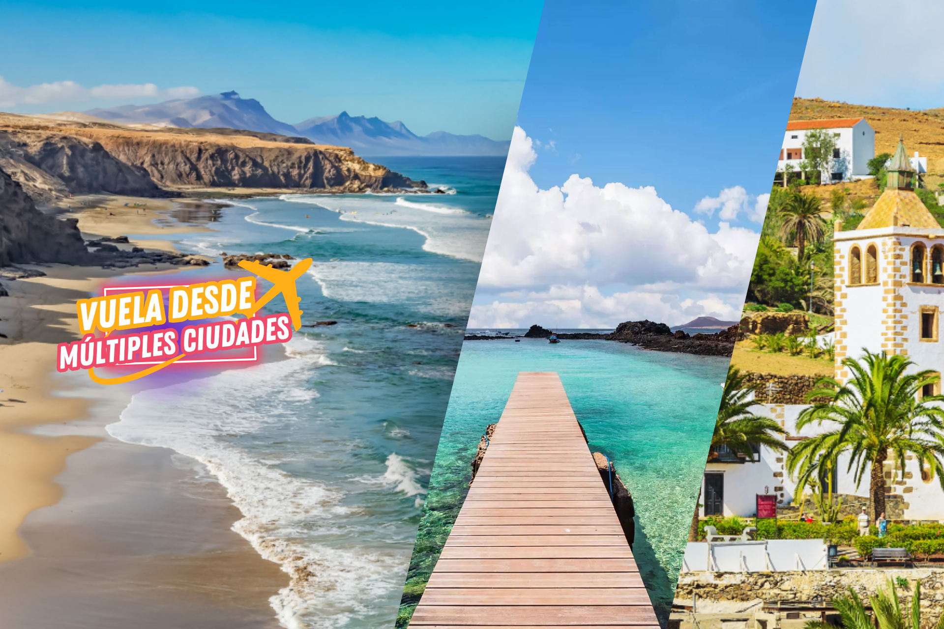 🌴EMPIEZA 2026 EN FUERTEVENTURA CON TODO INCLUIDO✨Vuelo directo desde varias ciudades con 4 o 7 noches en hotel 4⭐ en Jandía 🗓️ Salidas hasta marzo