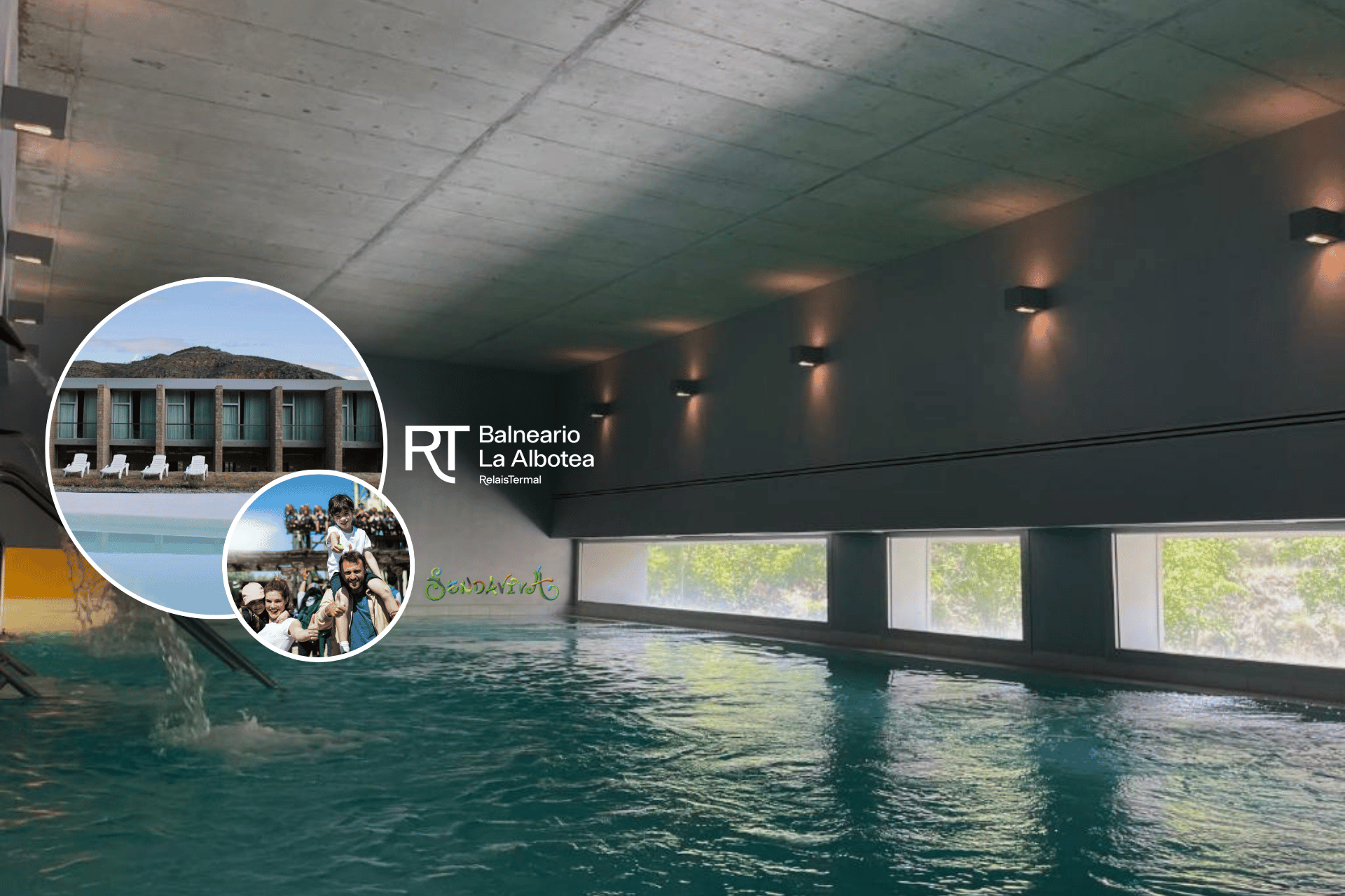 ♨️🌲BALNEARIO LA ALBOTEA Y SENDAVIVA!🦁♒ Hotel 4★ con desayuno + 1 acceso a circuito termal + Entradas al parque | Cervera del Río Alhama ♨️🌲BALNEARIO LA ALBOTEA Y SENDAVIVA!🦁♒ Hotel 4★ con desayuno + 1 acceso a circuito termal + Entradas al parque | Cervera del Río Alhama