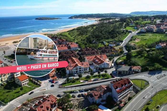 ⚓¡SANTANDER DESDE EL MAR!⛵🏖️  Hotel 3★ con desayuno frente a la playa en SOMO 📍 + Paseo en Barco por la Bahía de Santander | Cantabria