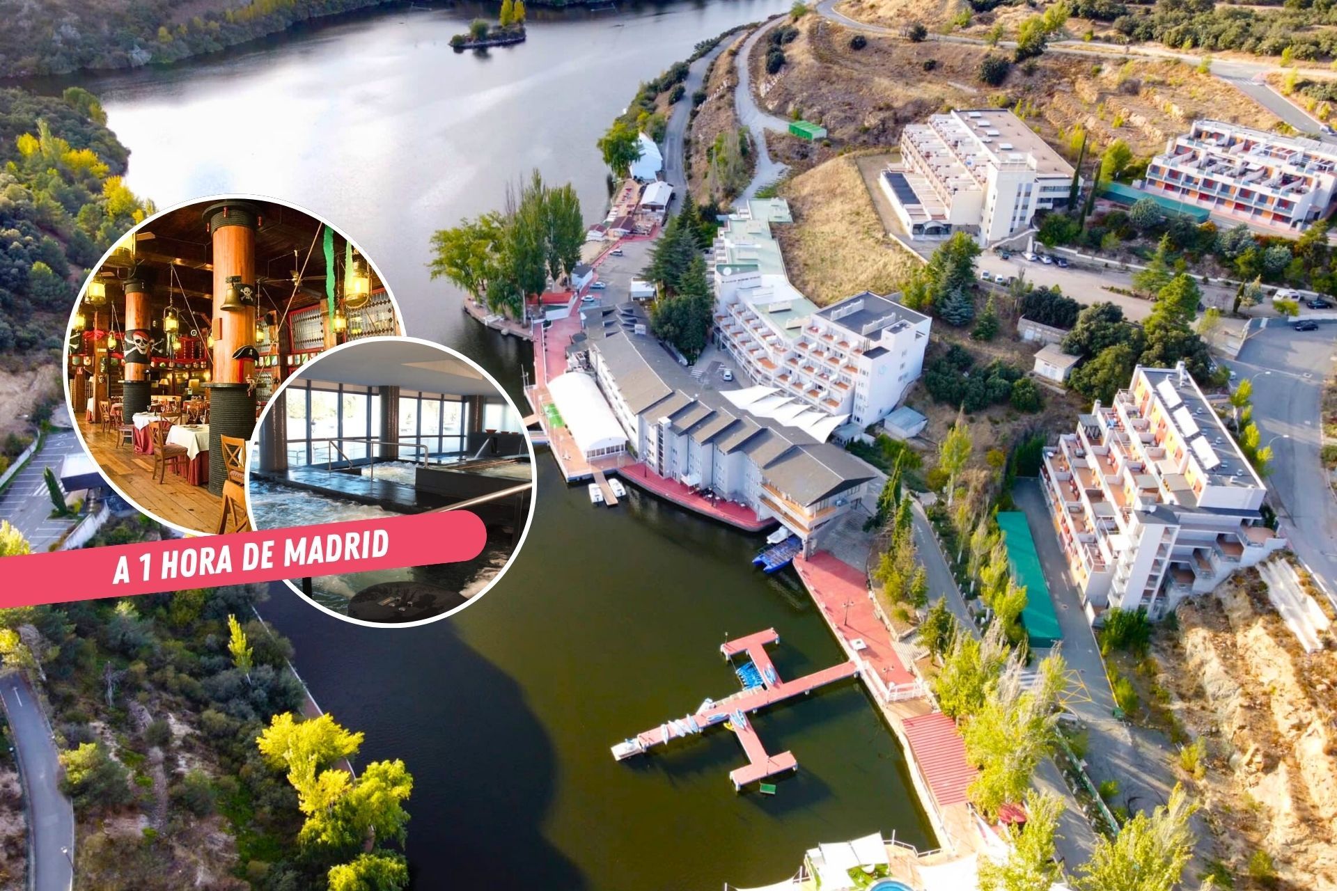 🫧¡TU FINDE DE RELAX EN PAREJA EN SEGOVIA! 💑🌲Alójate a 1 hora de Madrid con desayuno y 1 Acceso al SPA en Los Ángeles de San Rafael