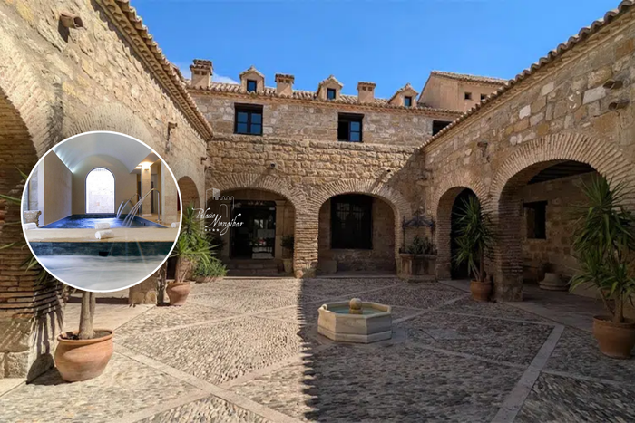 🤴🏼🫧¡RELÁJATE COMO UN REY A 20 MIN DE JÁEN!🏰♒ Un palacio del Siglo XIX con desayuno + 1 acceso al SPA y -50% EN NIÑOS ⭐| Mengibar