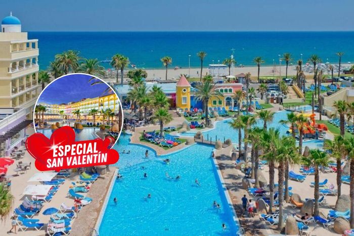 💘😍¡ESCAPADA SAN VALENTÍN CON PENSIÓN COMPLETA!🥐💑  Celebra el amor en un resort 4⭐frente al mar con 💞fiesta especial de enamorados💞