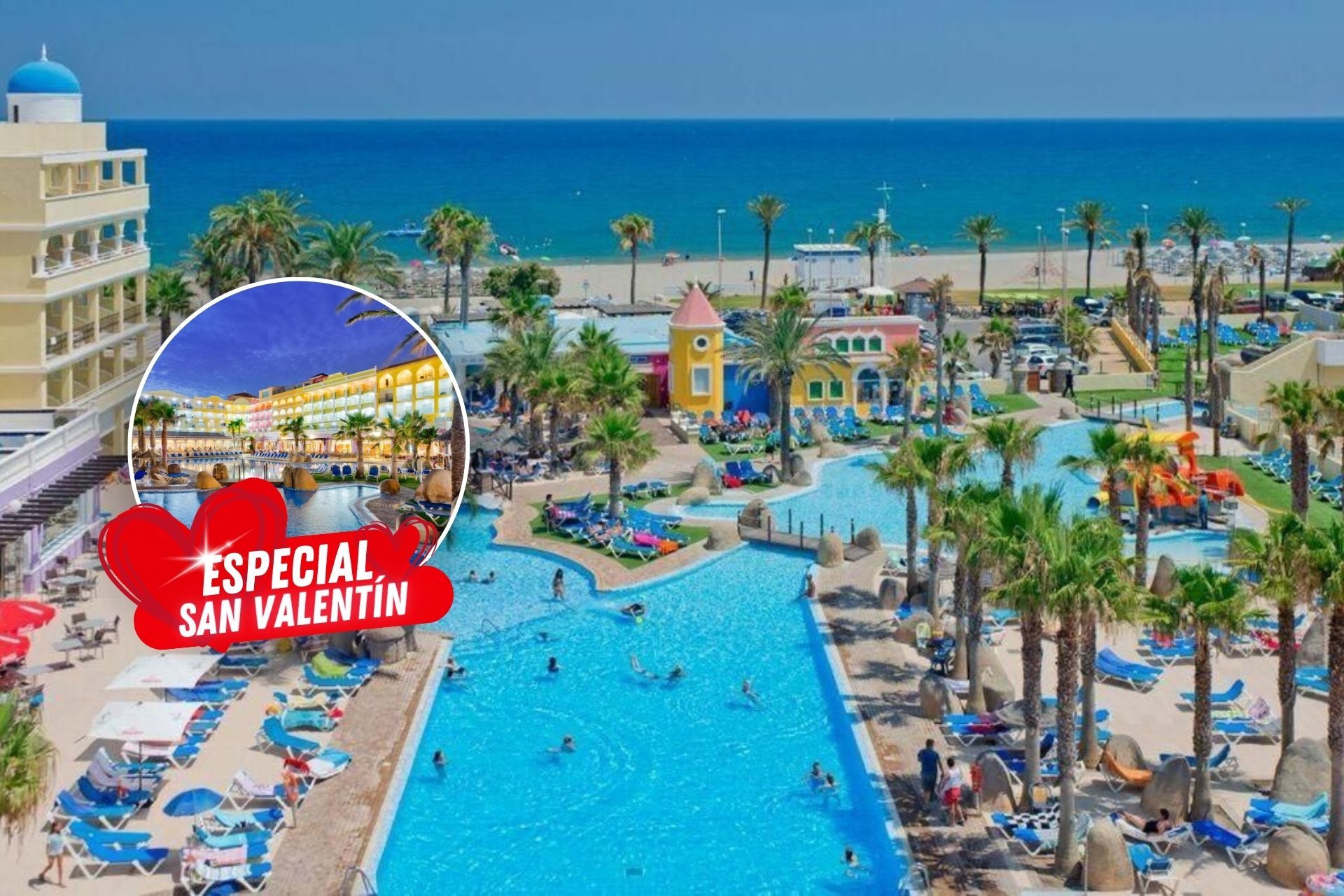 💘😍¡ESCAPADA SAN VALENTÍN CON PENSIÓN COMPLETA!🥐💑 Celebra el amor en un resort 4⭐frente al mar con 💞fiesta especial de enamorados💞 💘😍¡ESCAPADA SAN VALENTÍN CON PENSIÓN COMPLETA!🥐💑 Celebra el amor en un resort 4⭐frente al mar con 💞fiesta especial de enamorados💞