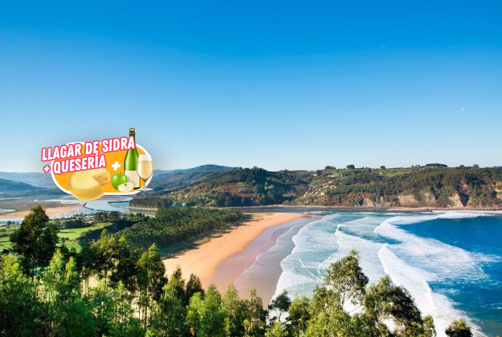 🍾¡LLAGAR DE SIDRA + QUESERÍA EN ASTURIAS!🧀  Hotel 4* con desayuno + Visitas |  Villaviciosa